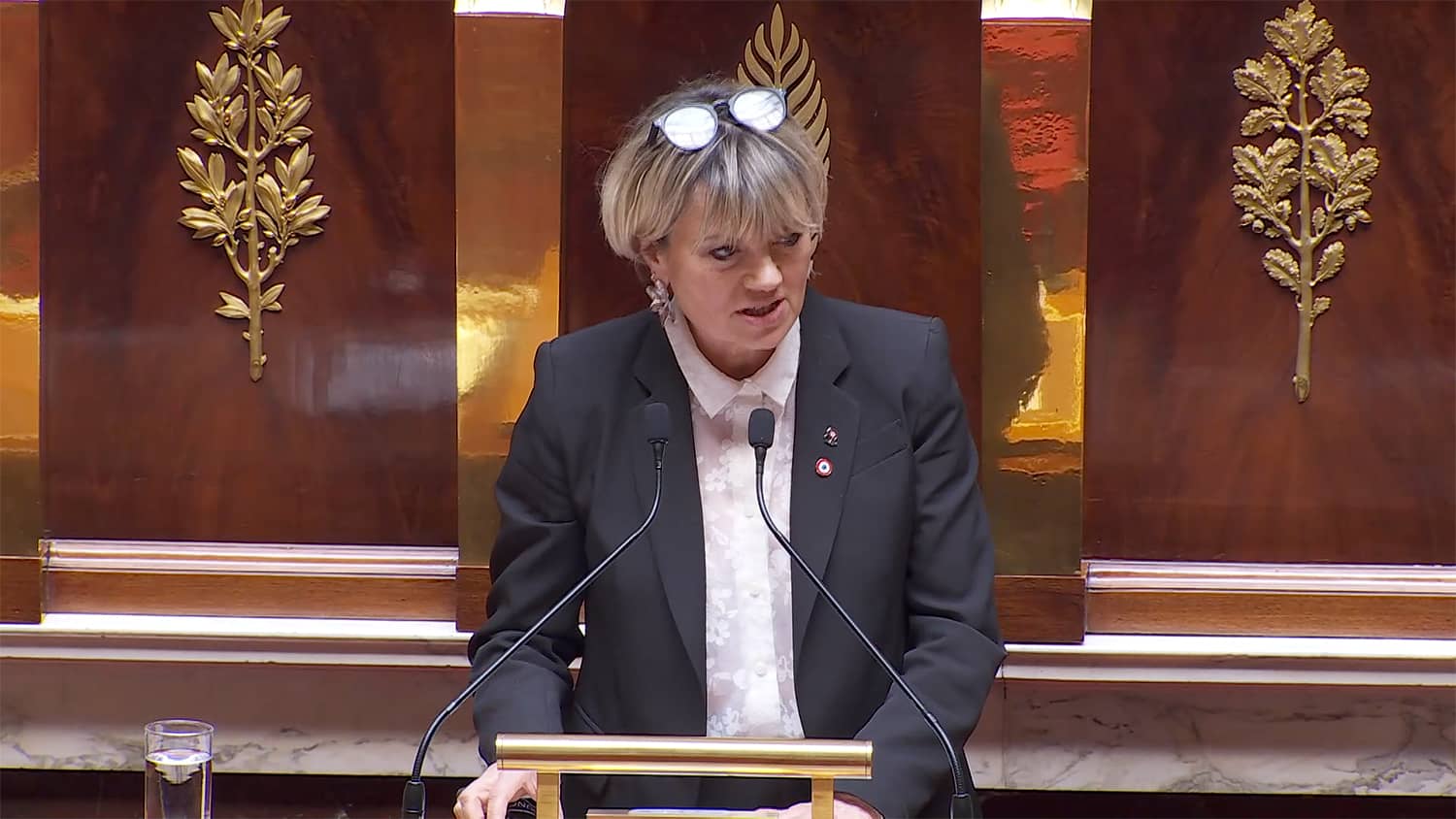 Prise de parole à l'Assemblée nationale pour défendre le texte pour le financement du cancer pédiatrique